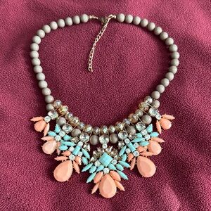 Elegant Multicolor Statement Necklace